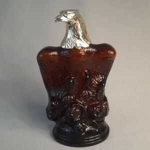 Vintage Avon Bald Eagle Oland After Shave Bottle, Collectible